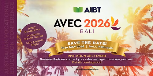 AVEC 2026 Conference\ud83c\udf34