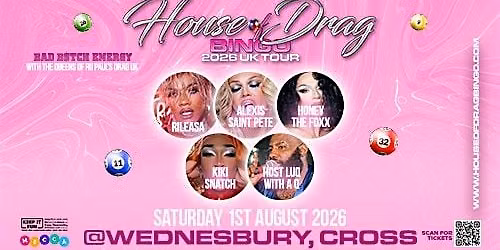 House Of Drag Bingo | Wednesbury Cross