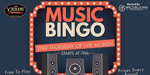 \ud83c\udfb5 Music Bingo at Yarde Tavern \ud83c\udfb5
