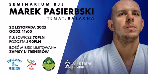 Seminarium Bjj z Markiem Pasierbskim