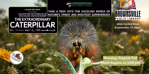 The Extraordinary Caterpillar comes to Brownsville