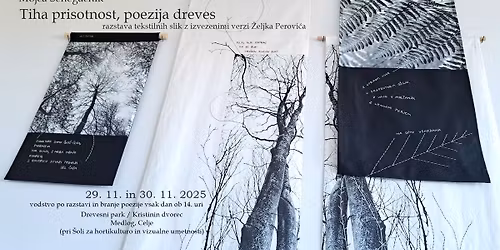 Tiha prisotnost, poezija dreves