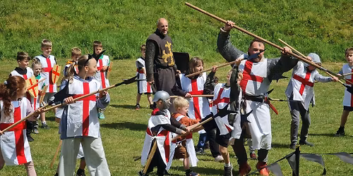 Celebrating St George's Day in Dunstable