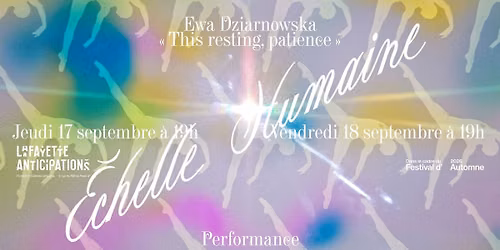 Ewa Dziarnowska, This resting, patience