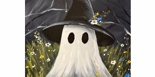 $20 Paint Day A Ghost in a Field