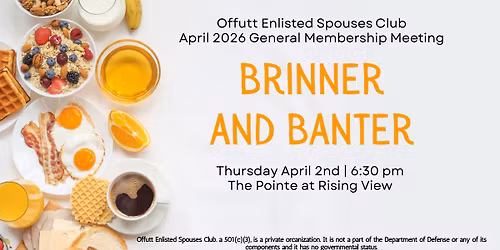 OESC April 2026 General Membership Meeting