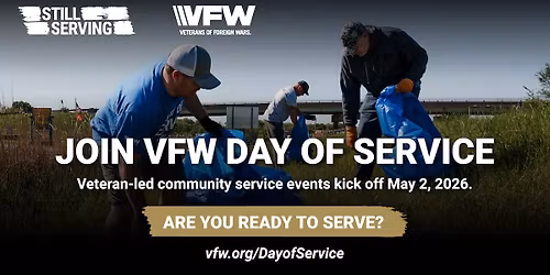 VFW Day of Service:  United in Honor: Revitalizing our NVMP memorial