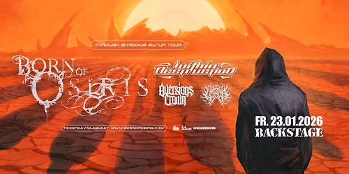 BORN OF OSIRIS | THROUGH SHADOWS EU\/UK TOUR 2026 | BACKSTAGE M\u00dcNCHEN 2026