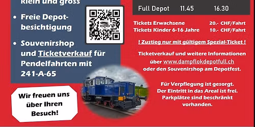 3. Depot-Fest im Dampflok-Depot 
