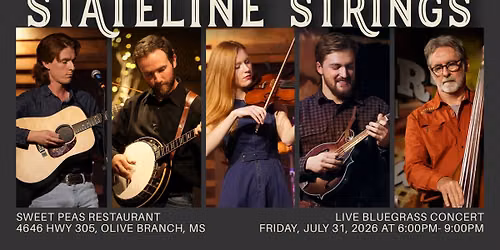 Concert at Sweet Peas Restaurant in Olive Branch, MS