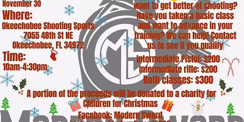 Intermediate Rifle and pistol course