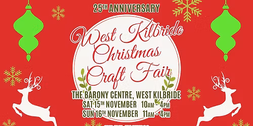West Kilbride Christmas Craft Fair 2025