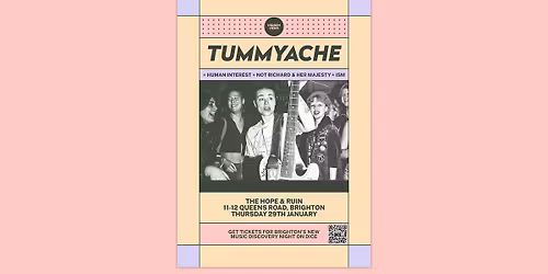 Hidden Herd Presents: Tummyache + Human Interest + Not Richard & Her Majesty + ism