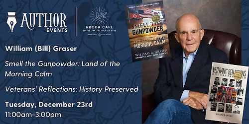 Author Tabling with William (Bill) Graser