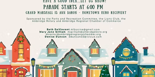 AMBRIDGE HOMETOWN CHRISTMAS