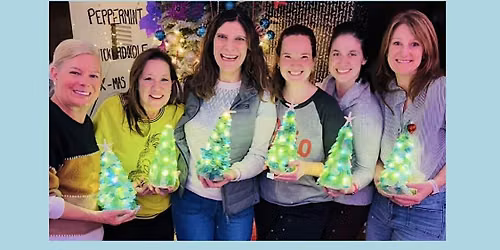 Sea Glass Tree Craft and Sip | Your Choice