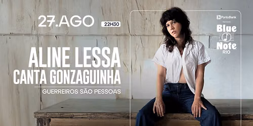 ALINE LESSA CANTA GONZAGUINHA - GUERREIROS S\u00c3O PESSOAS