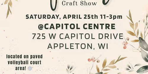 2nd annual Spring Craft Show