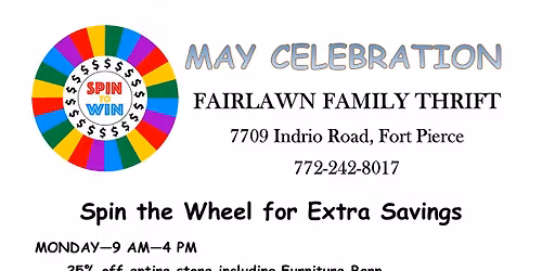 May Celebration @ Fairlawn Family Thrift