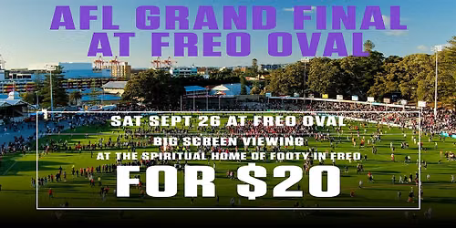 AFL Grand Final at Fremantle Oval