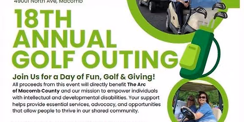 The Arc of Macomb County's 18th Annual Golf Outing