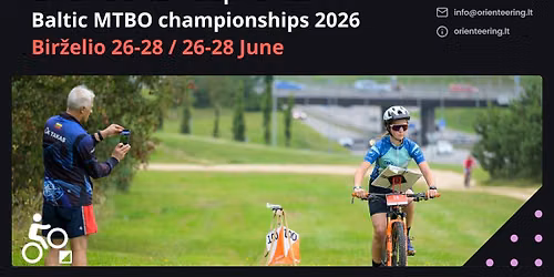 2026 m. Lietuvos OSKD \u010dempionatas bendro starto trasoje \/ Baltic MTBO championships