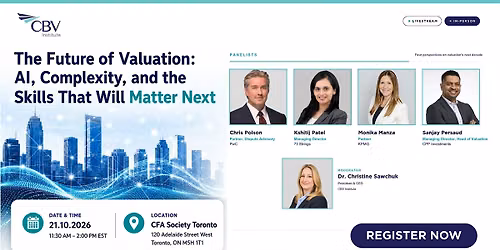 Future of Valuation: AI, Complexity, and the Skills That Matter Next