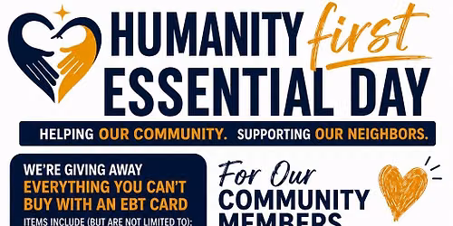 Humanity First: Essentials Day!