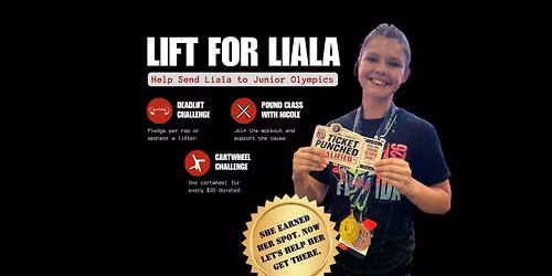 \u2764\ufe0f Lift for Liala: Road to Junior Olympics