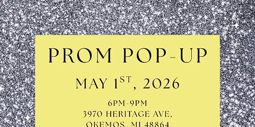 Prom Pop Up! (FREE Formal Wear)