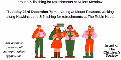 Carol Singing in aid of The Children's Society