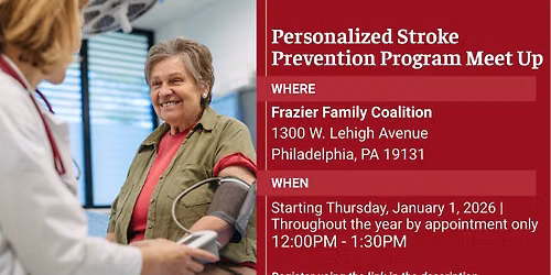 Personalized Stroke Prevention Program Meet Up