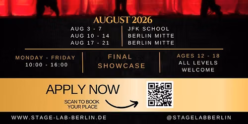 Musical Theatre Summer Course