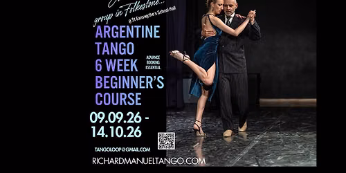 6 Week Argentine Tango Course for Beginners in Folkestone