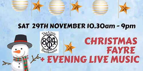 Christmas Fayre at the Civic Hall