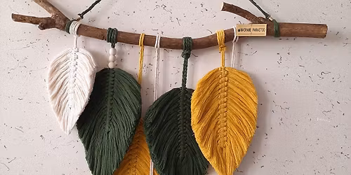 Workshop: Macrame Leaf Wall Hanging