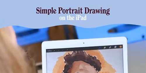 Simple Portrait Drawing on the iPad