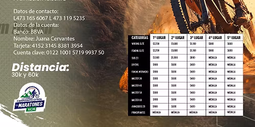 2da fecha del Campeonato Estatal de Maratones XCM Guanajuato