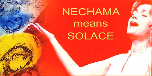 NECHAMA MEANS SOLACE