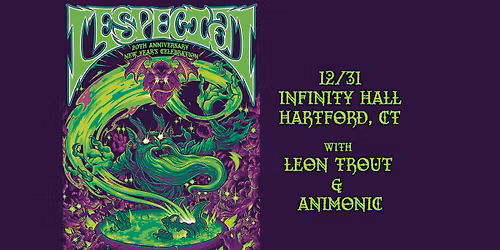 lespecial 20th Anniversary NYE Party w\/ Leon Trout + Animonic | Hartford, CT