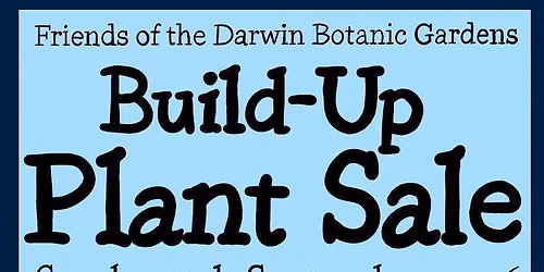 Friends of the Darwin Botanic Gardens plant sale