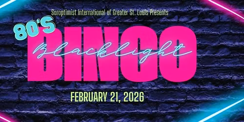 6th Annual 80's Blacklight Bingo Bash