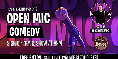 LAUGH KNIGHTS: AN OPEN MIC NIGHT