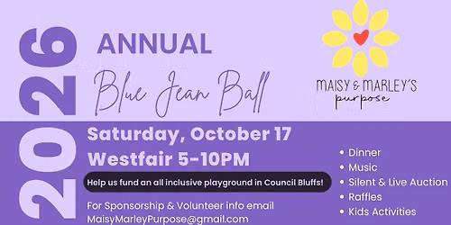 Blue Jean Ball \ud83d\udc9c Fundraising Event