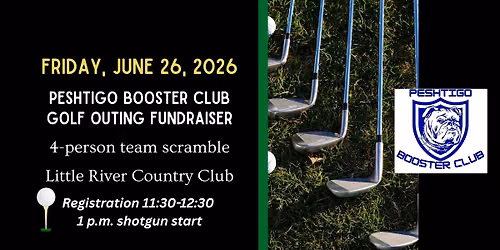 2026 Peshtigo Booster Golf Outing