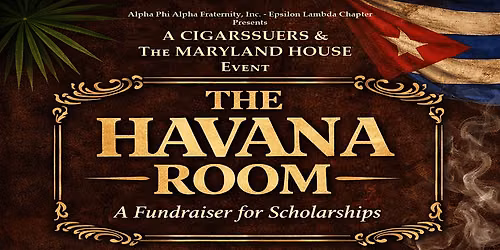 The Havana Room - Fundraiser for Scholarships