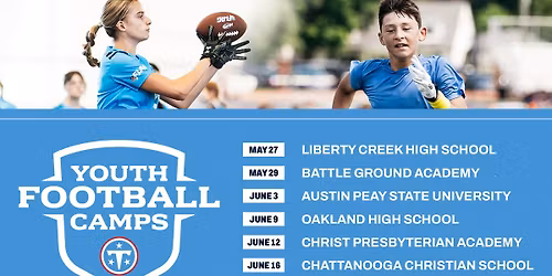 Titans Youth Football Camp: Christ Presbyterian Academy