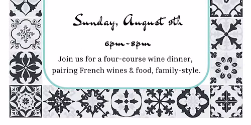 French Countryside Sunday Supper