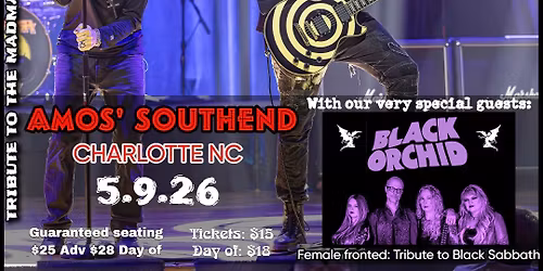 Flying High Again - Ozzy Tribute with Black Orchid - Female fronted tribute to Black Sabbath