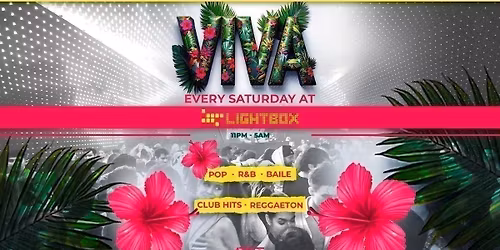VIVA REGGAETON @ LIGHTBOX SATURDAY 11TH JULY